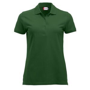 Clique Womens/Ladies Marion Polo Shirt / Bottle Green